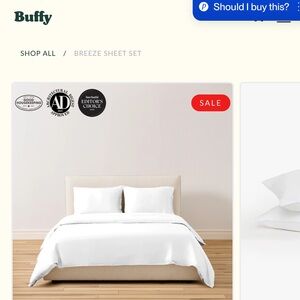 NEW NOT OPENED QUEEN SHEETS Breeze Luxury White Sheet Set